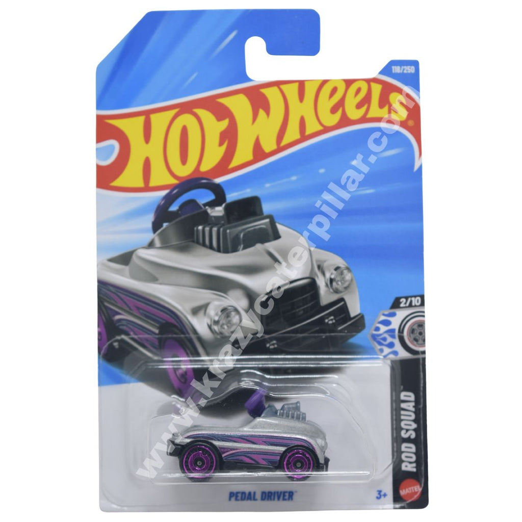 Hot Wheels Pedal Driver - Silver