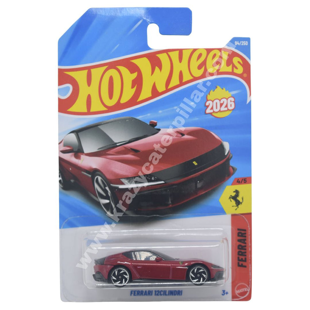 Hot Wheels Ferrari 12Cilindri - Red