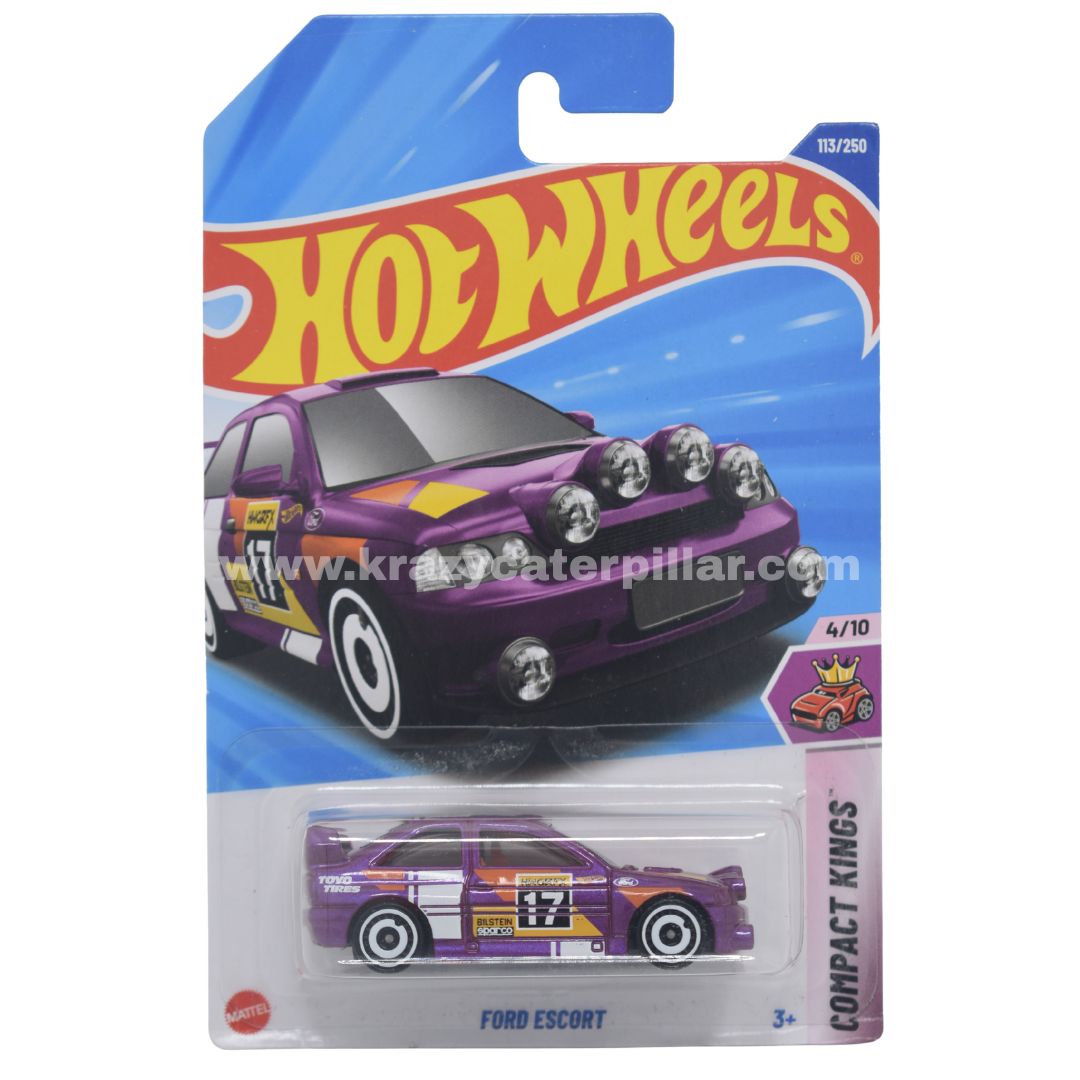 Hot Wheels Ford Escort - Purple