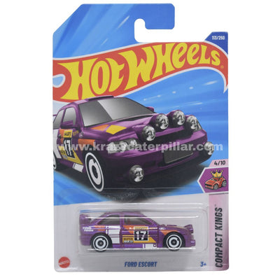Hot Wheels Ford Escort - Purple