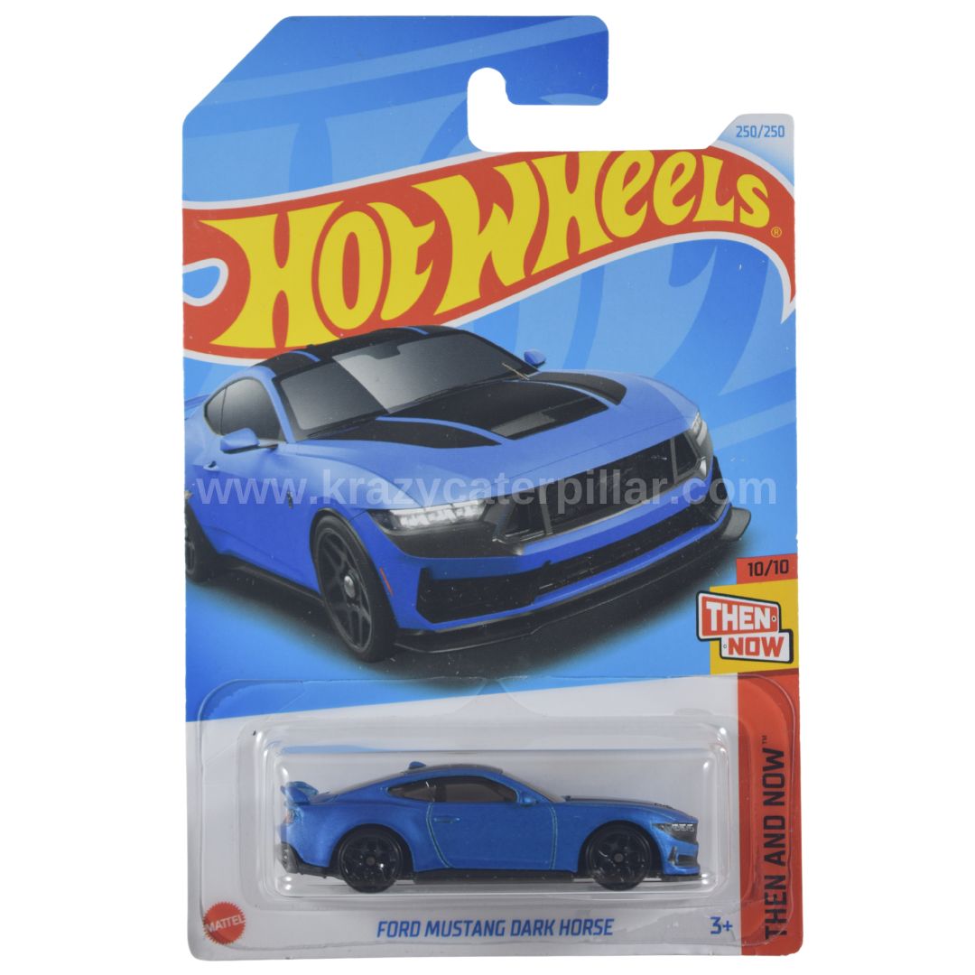 Hot Wheels Ford Mustang Dark Horse Blue