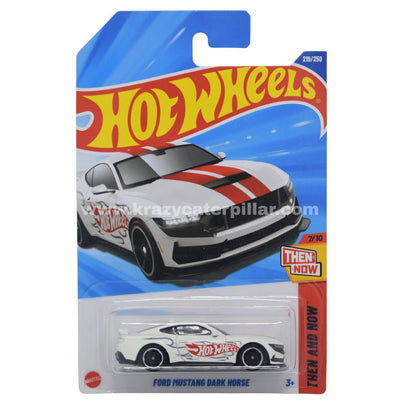 Hot Wheels Ford Mustang Dark Horse - White