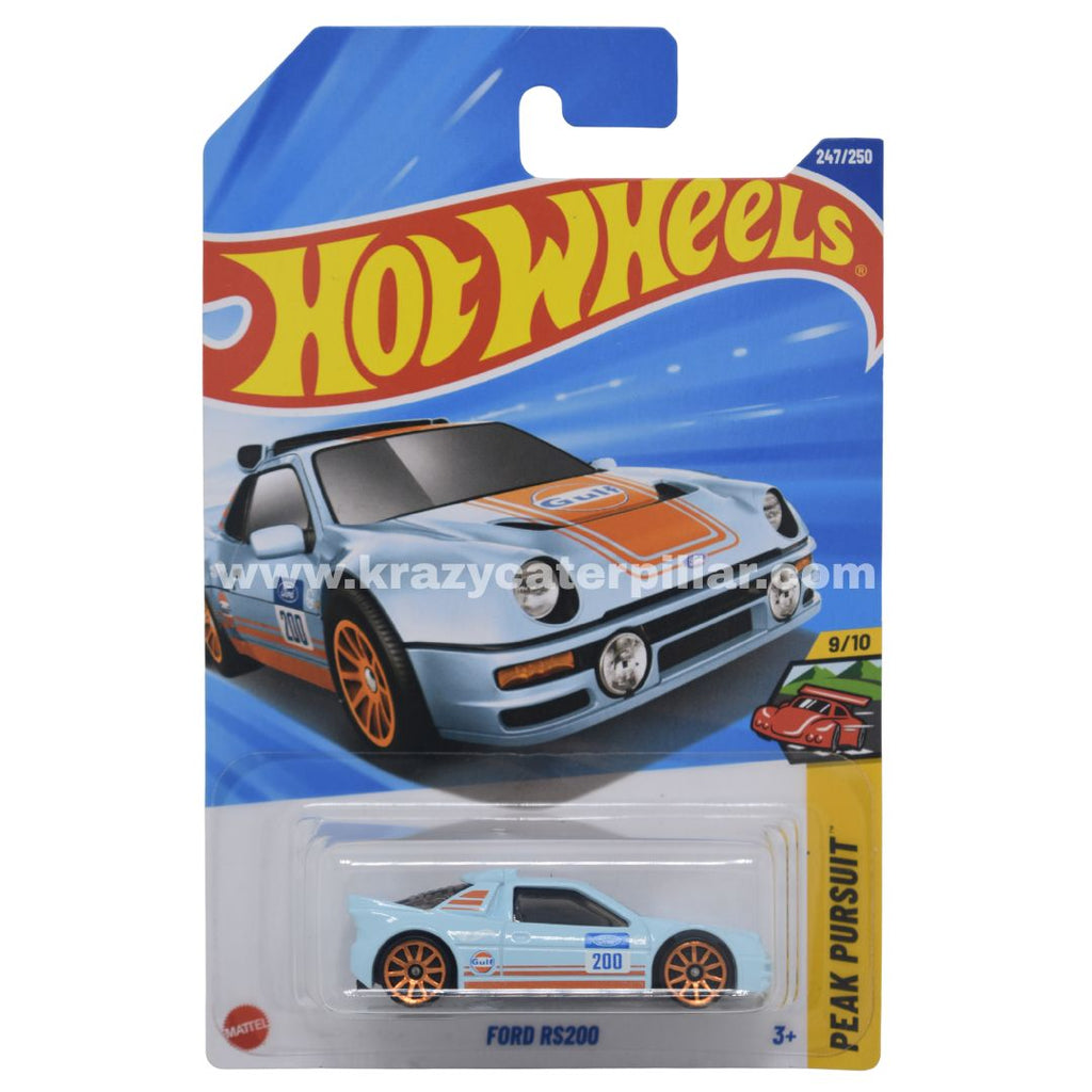 Hot Wheels Ford RS200 - Gulf – Krazy Caterpillar