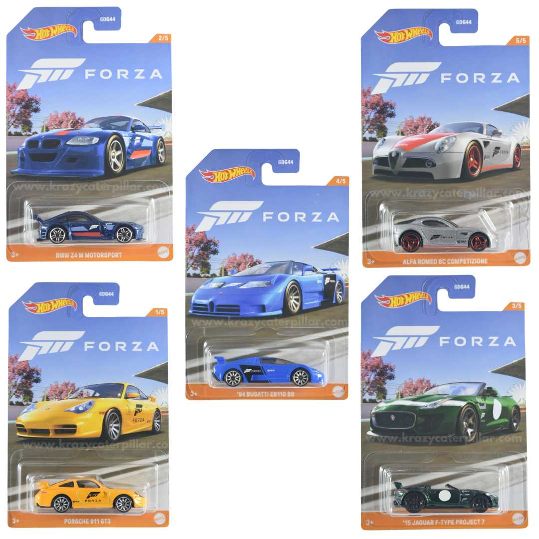 Hot Wheels Forza 5 Piece Pack