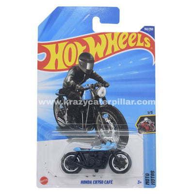 Hot Wheels Honda CB750 Cafe - Blue