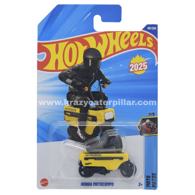 Hot Wheels Honda Motocompo - Yellow