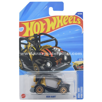 Hot Wheels Kick Kart - Black