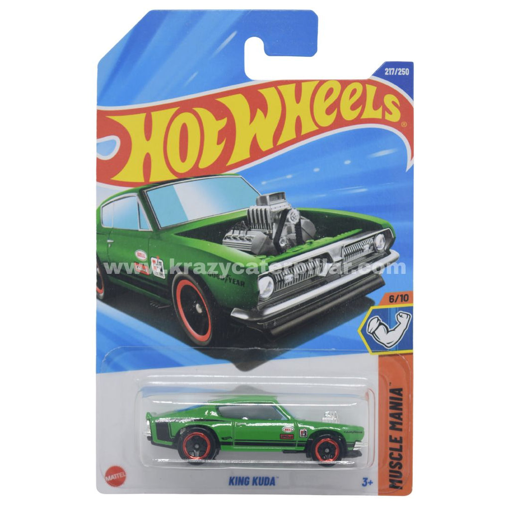 Hot Wheels King Kuda - Green – Krazy Caterpillar