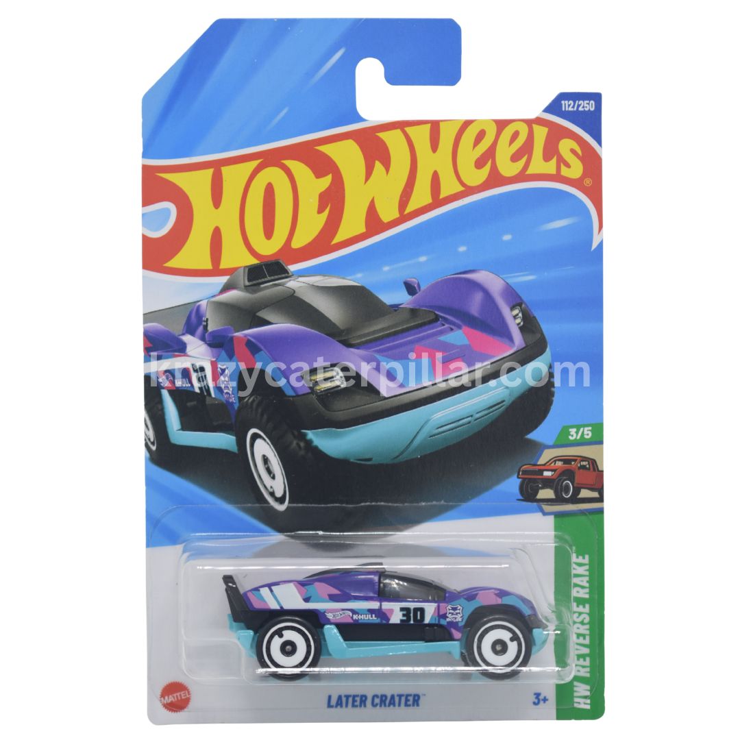 Hot Wheels Later Crater - Purple