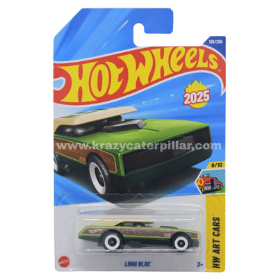 Hot Wheels Long Block - Green