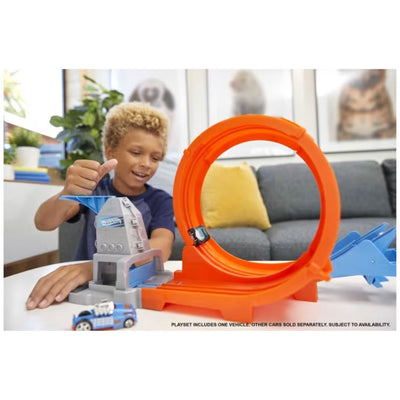 Hot Wheels Loop Stunt Champion Track Set
