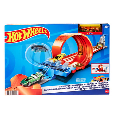 Hot Wheels Loop Stunt Champion Track Set