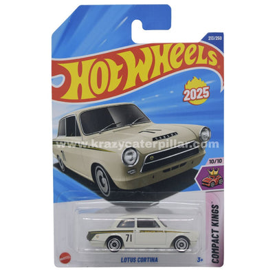 Hot Wheels Lotus Cortina - White