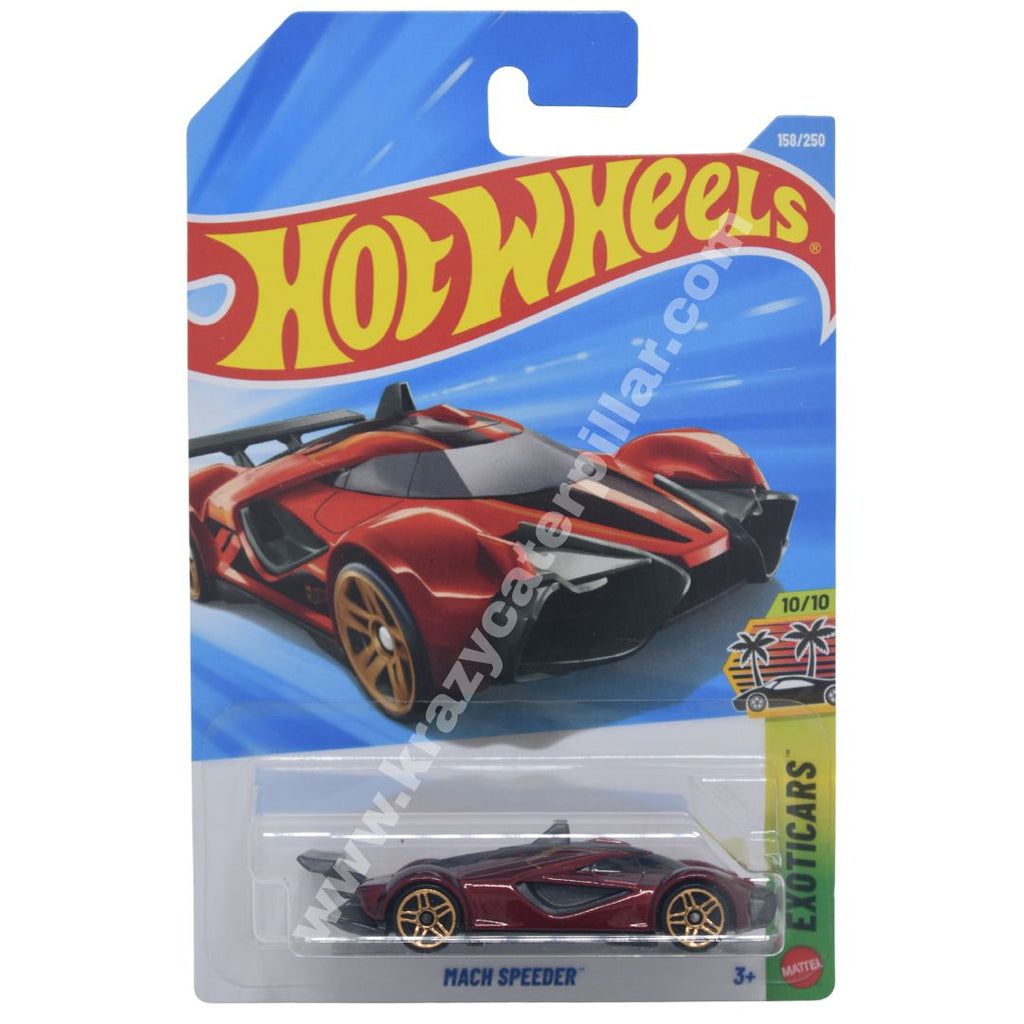 Hot Wheels Mach Speeder - Red