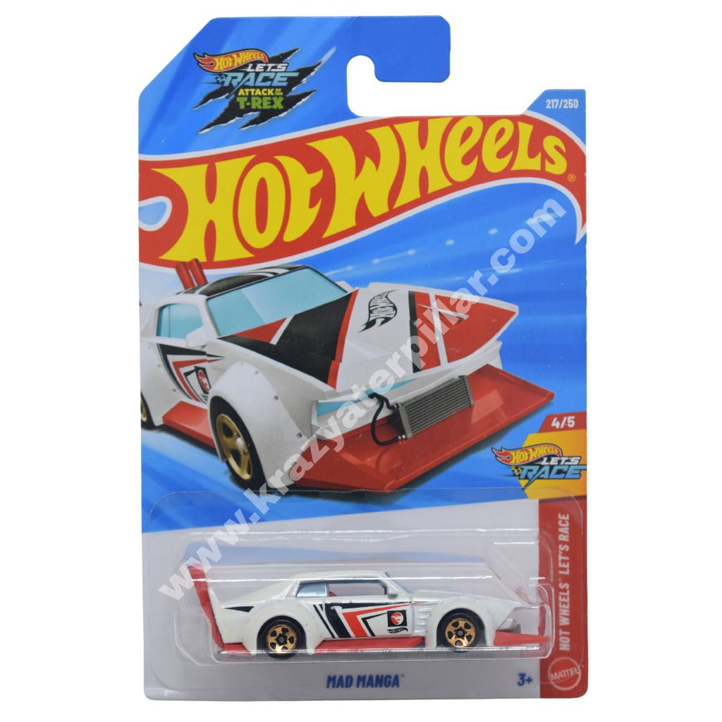 Hot Wheels: Mad Manga - White