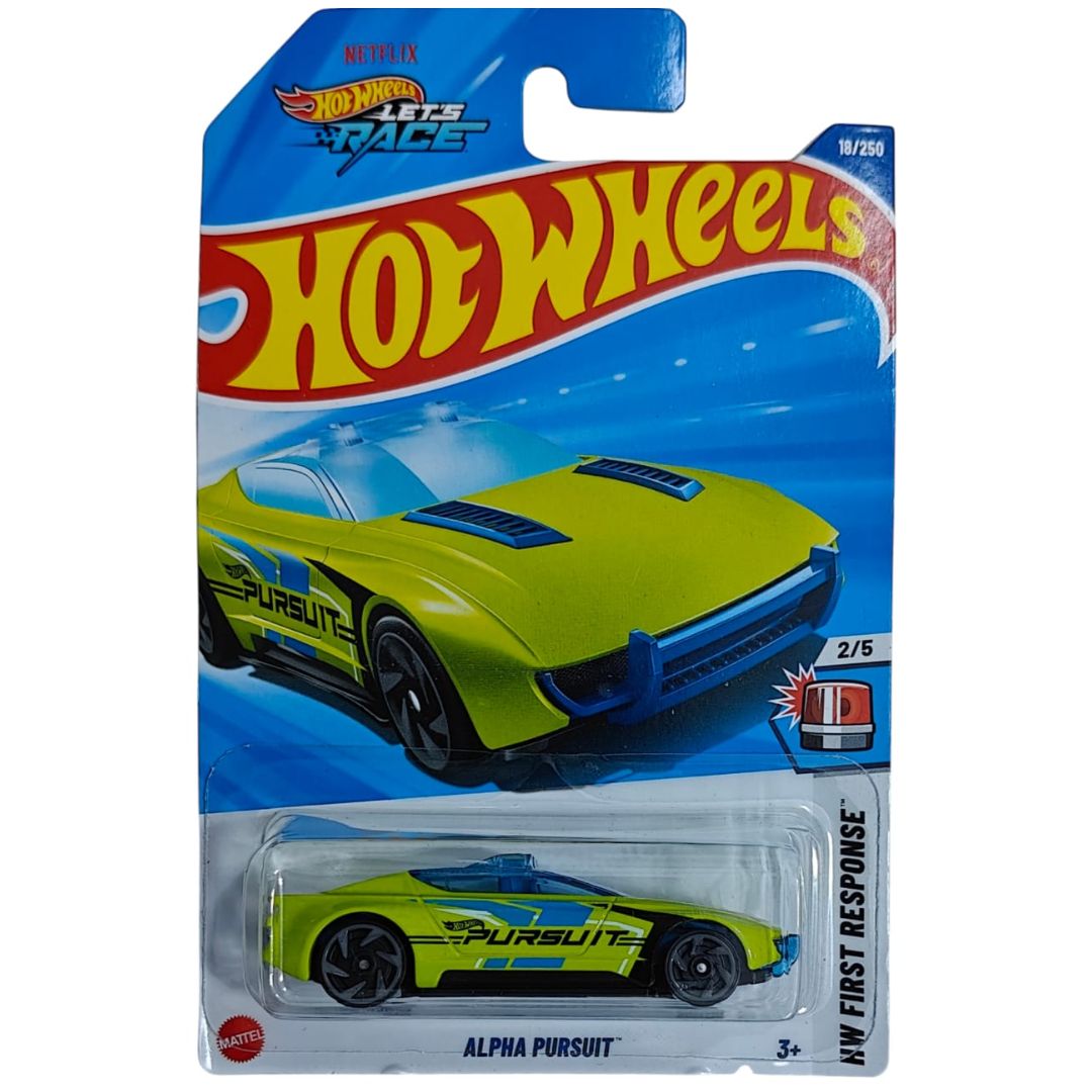 Hot Wheels Alpha Pursuit Green