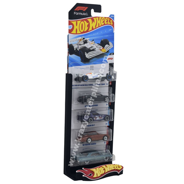 Hot Wheels Mainline Card Big Display Stand With Logo - Black
