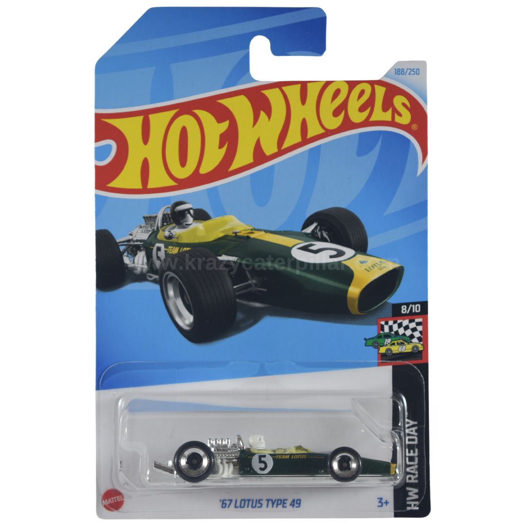 Hot Wheels #5 '67 Lotus Type 49 – Krazy Caterpillar