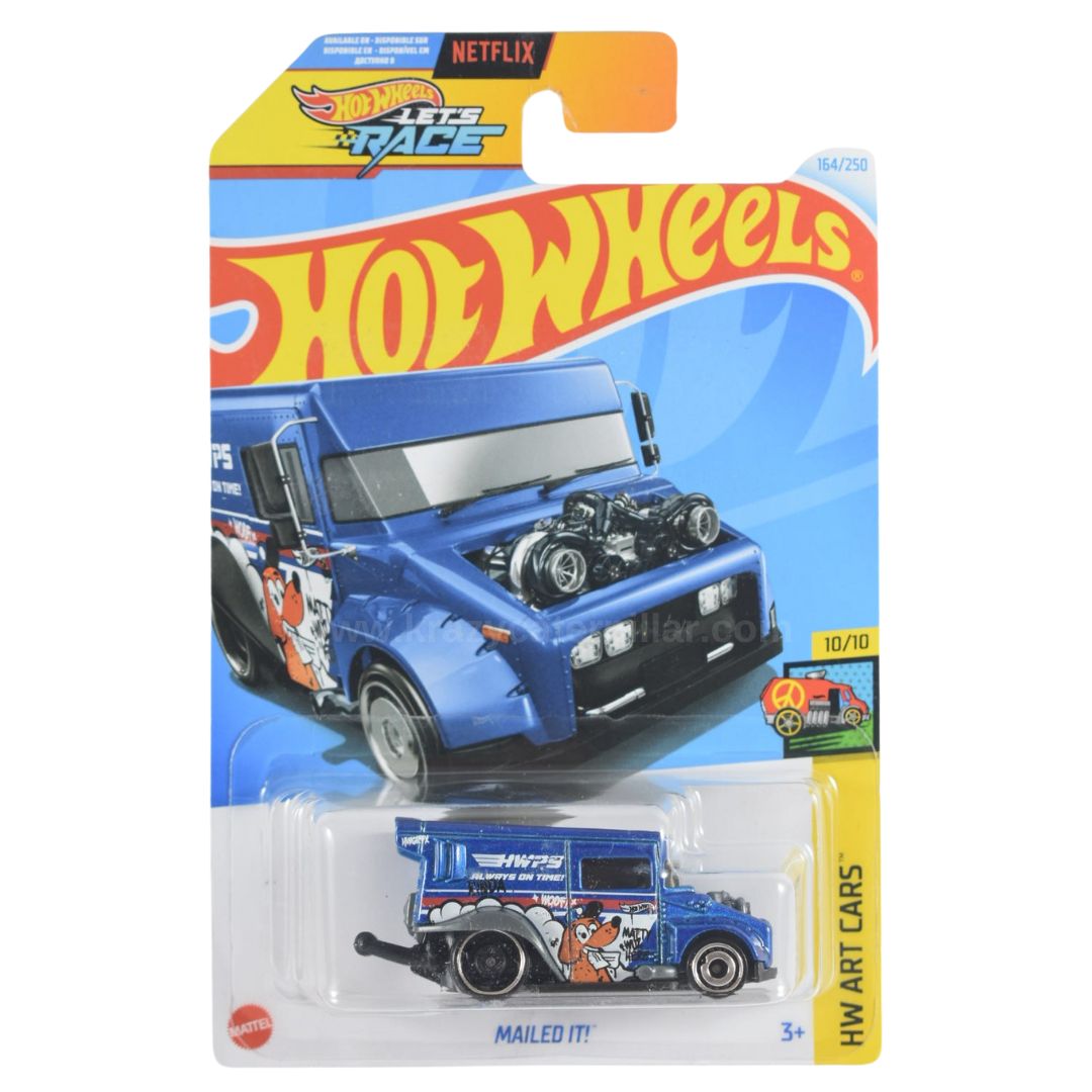 Hot Wheels Mailed It! -Blue – Krazy Caterpillar