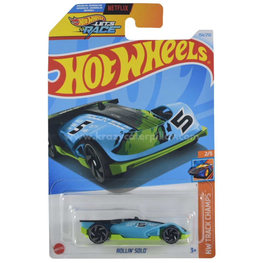 Hot Wheels Rollin' Solo Blue