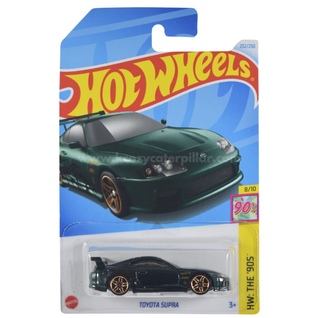 Hot Wheels Toyota Supra-Green