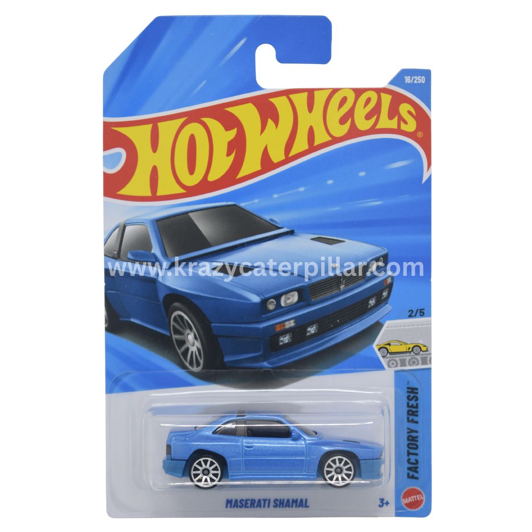 Hot Wheels Maserati Shamal - Blue