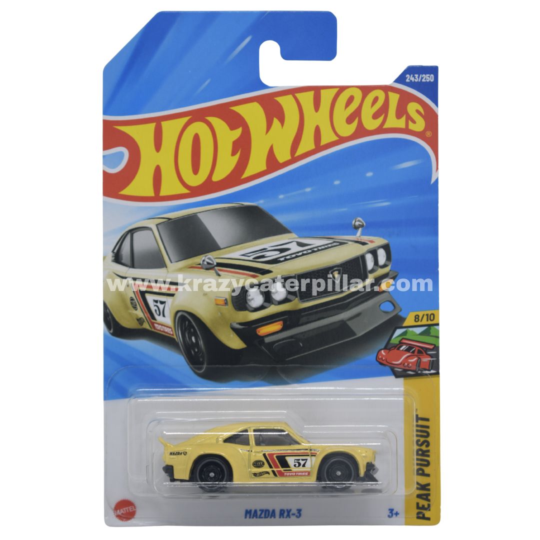 Hot Wheels Mazda RX-3 - Yellow