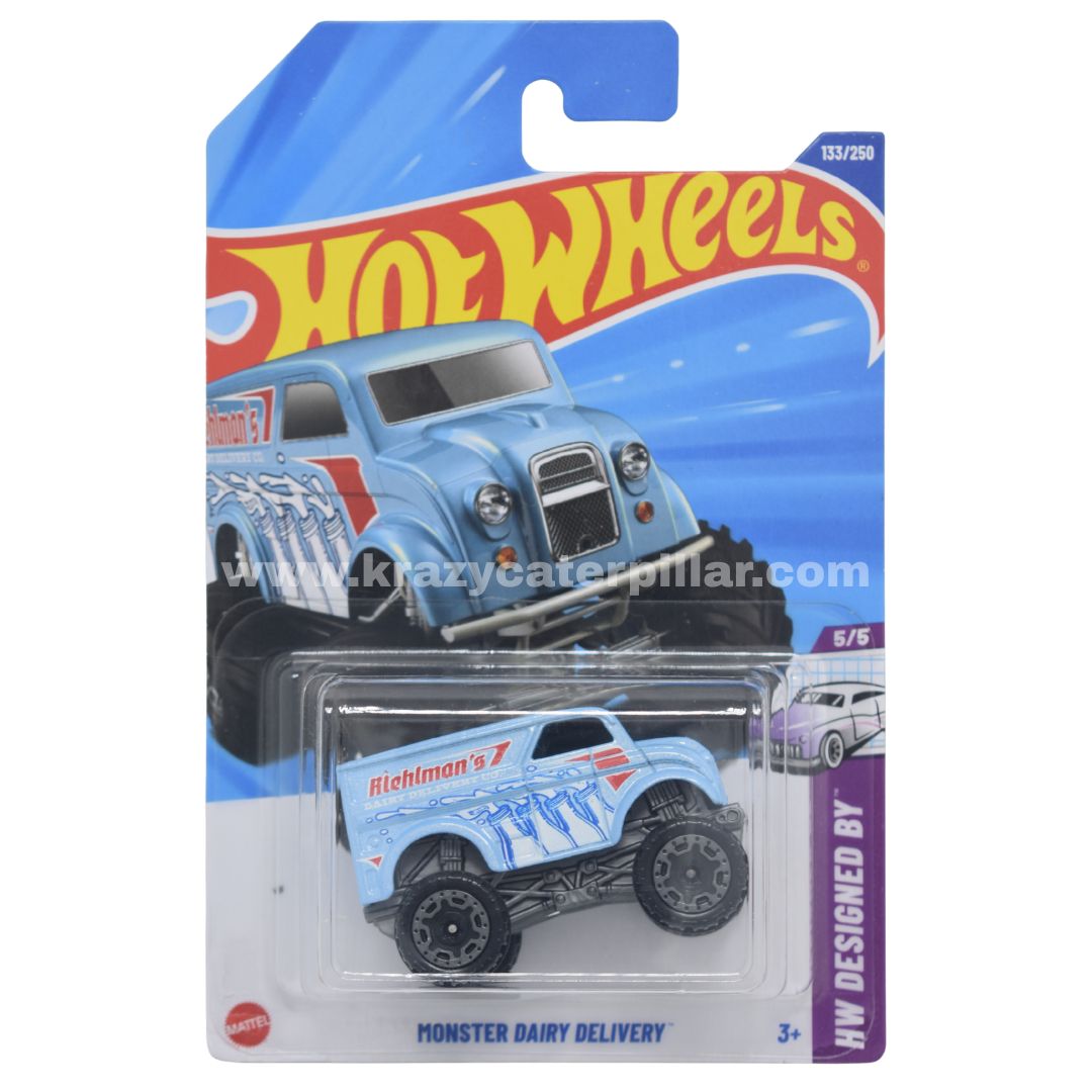 Hot Wheels Monster Dairy Delivery - Blue