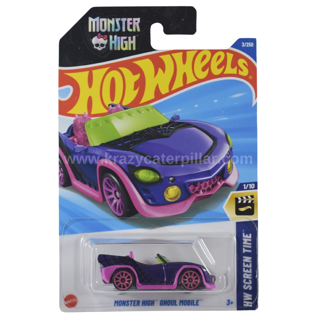 hot Wheels Monster High Ghoul Mobile Purple