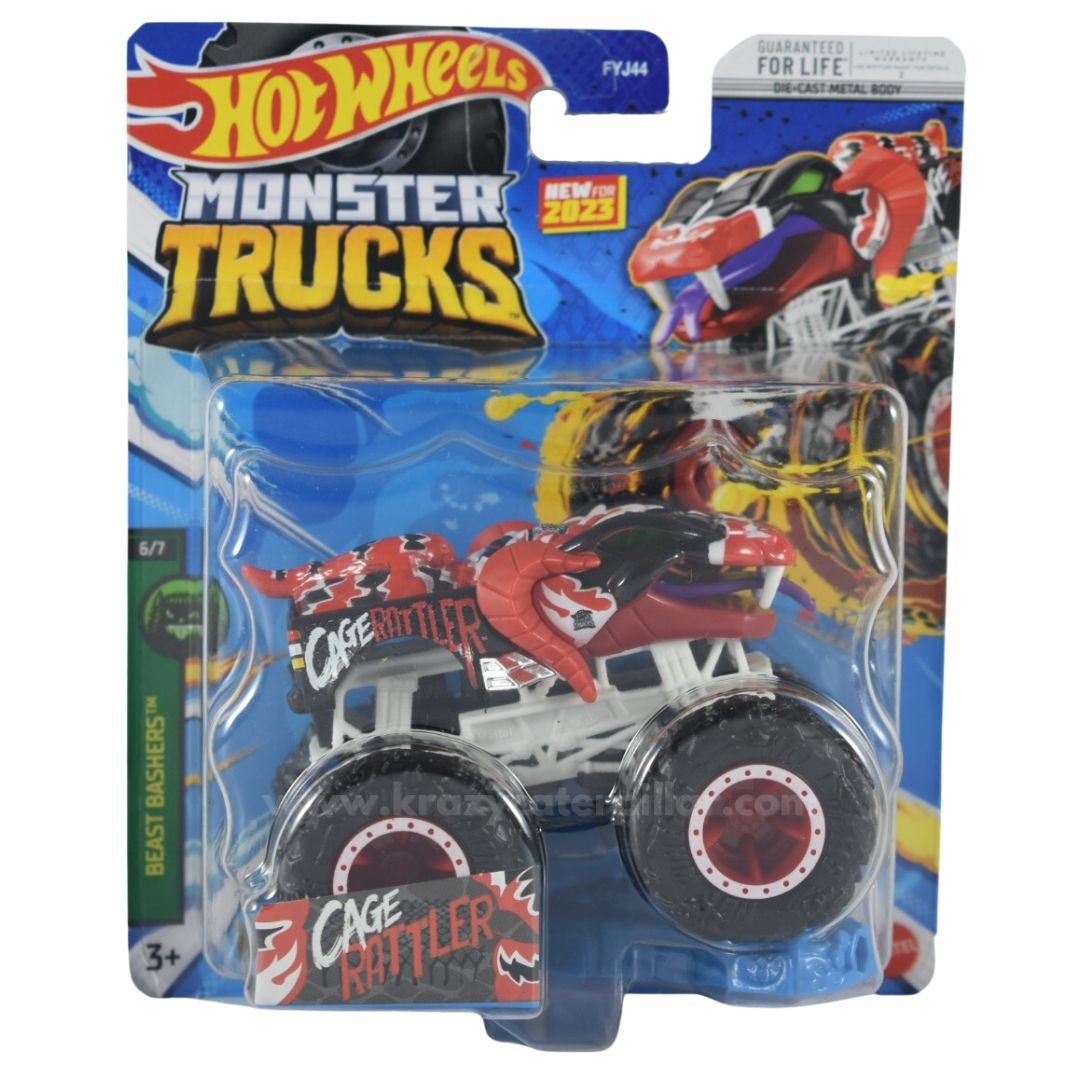 Hot Wheels® Monster Trucks Cage Rattler 1:64 Scale Die-Cast Truck