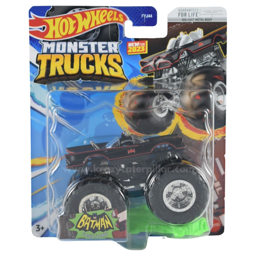 Hot Wheels® Monster Trucks TV Series Batmobile 1:64 Scale Die-Cast Truck