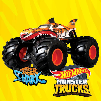 Monster Trucks: Tiger Shark - Oversized 1:24 Scale | Hot Wheels®