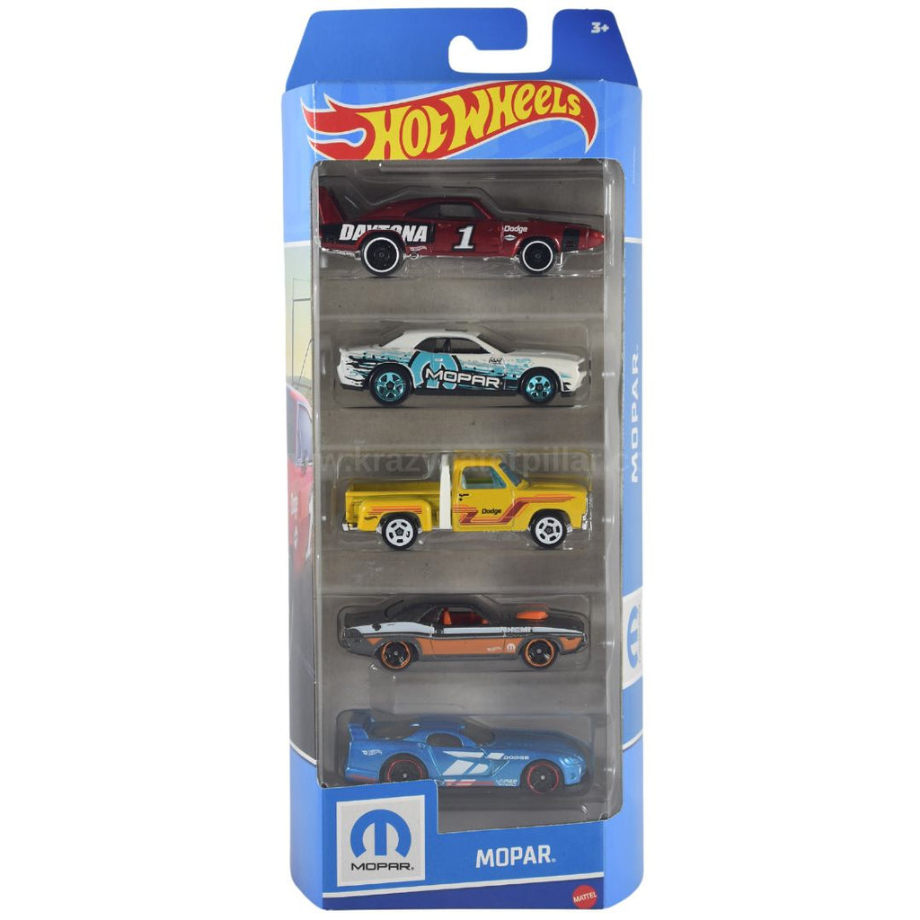 Hot Wheels Mopar 5 Pack Set 1:64