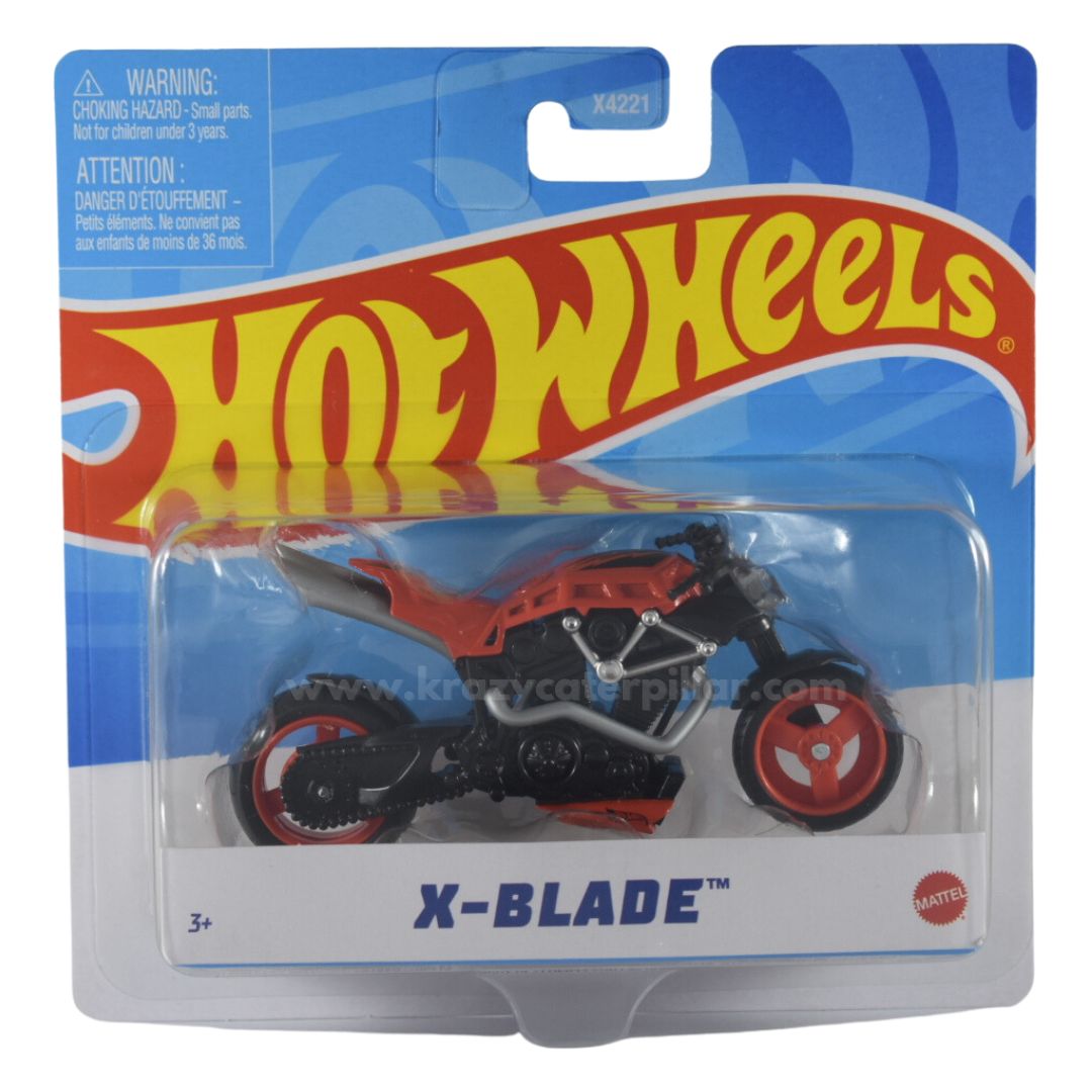 Hot Wheels Moto Street Power - X-Blade Red