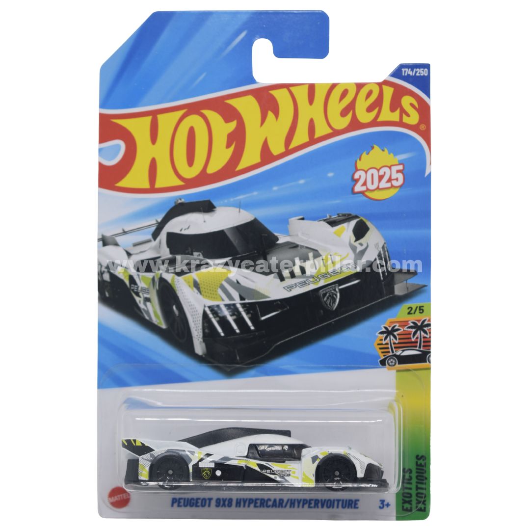 Hot Wheels Peugeot 9X8 Hypercar/Hypervoiture