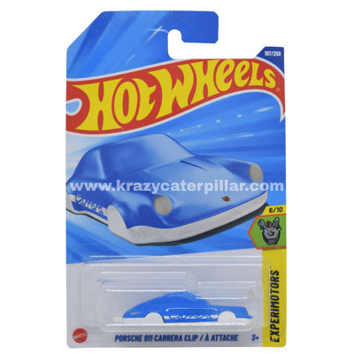 Hot Wheels Porsche 911 Carrera Clip - Blue