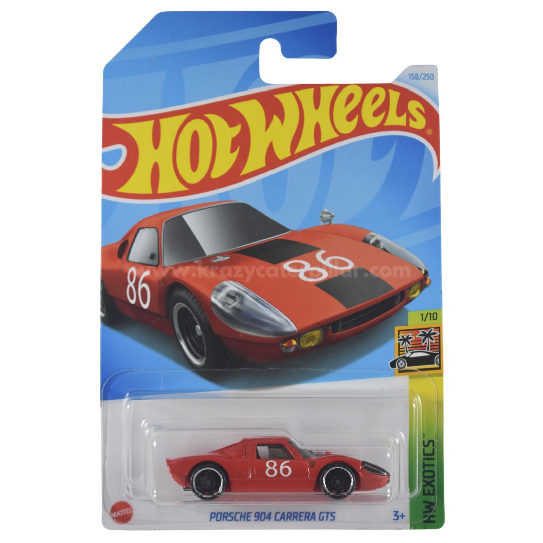 Hot Wheels Porsche 904 Carrera GTS Red