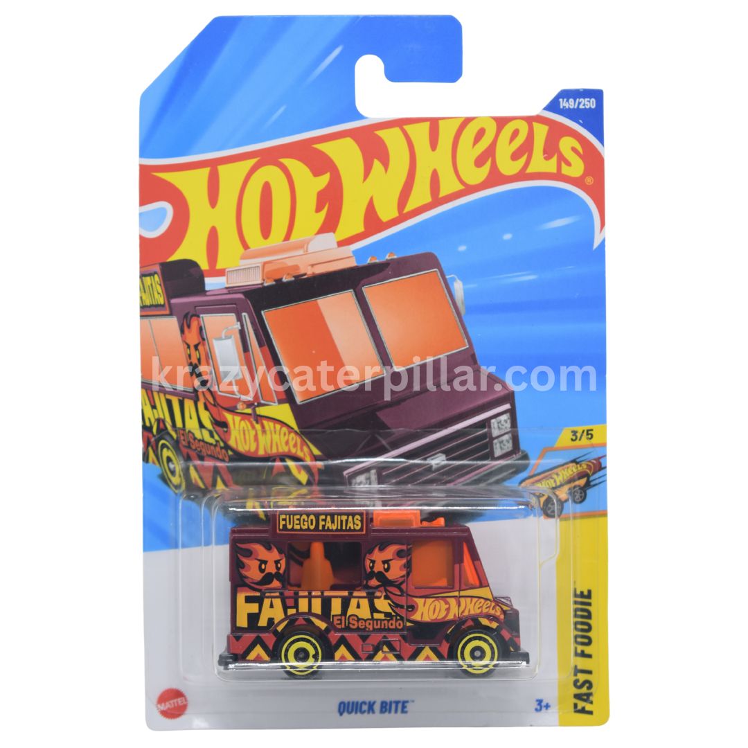 Hot Wheels Quick Bite - Red