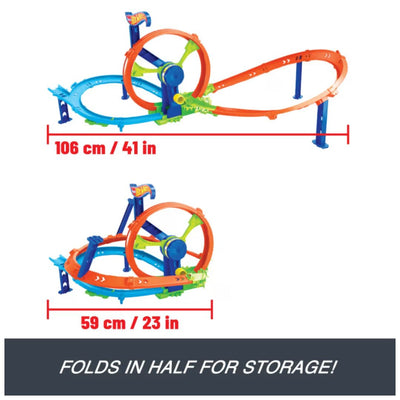 Hot Wheels: Rapid Launch & Loop - Track Set