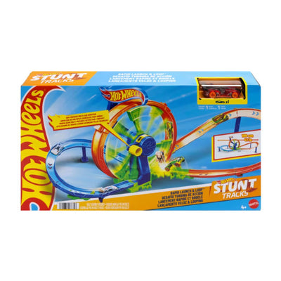 Hot Wheels: Rapid Launch & Loop - Track Set