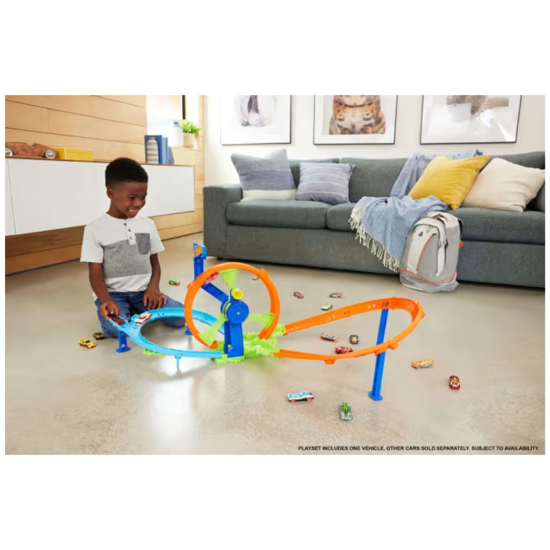 Hot Wheels: Rapid Launch & Loop - Track Set
