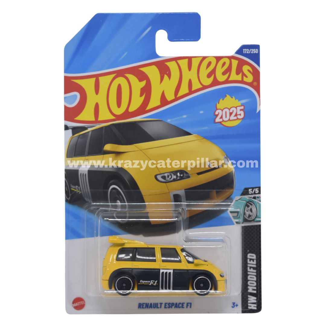 Hot Wheels Renault Espace F1 Yellow