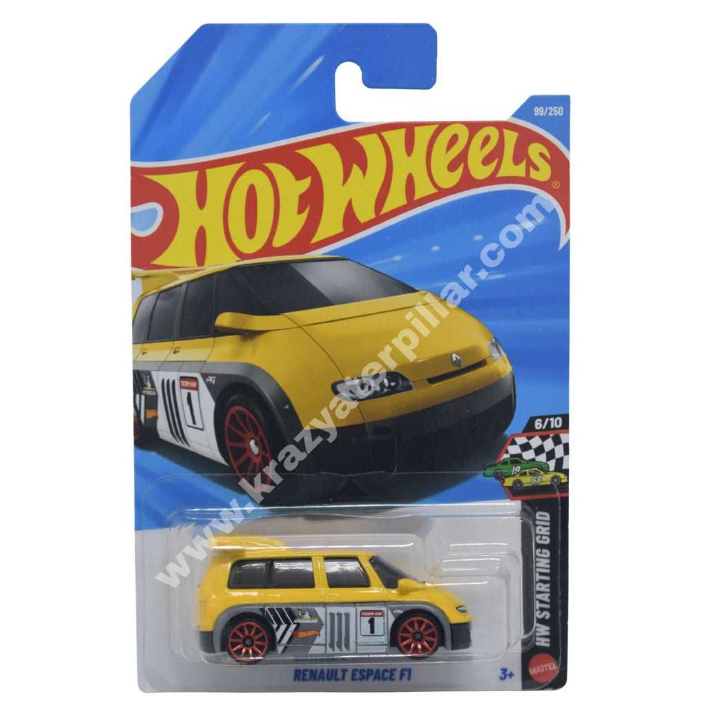 Hot Wheels: Renault Espace F1 - Yellow