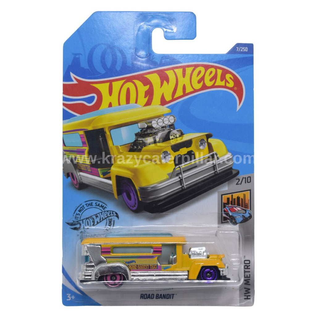 Hot Wheels Road Bandit Yellow