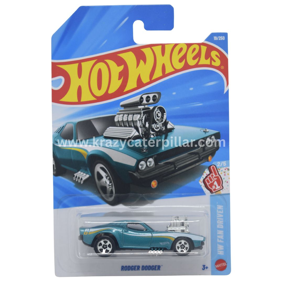 Hot Wheels Rodger Dodger - Blue