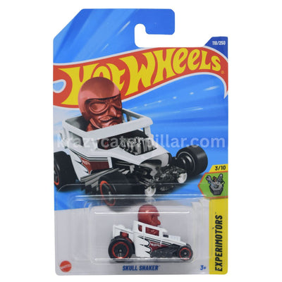 Hot Wheels Skull Shaker - White