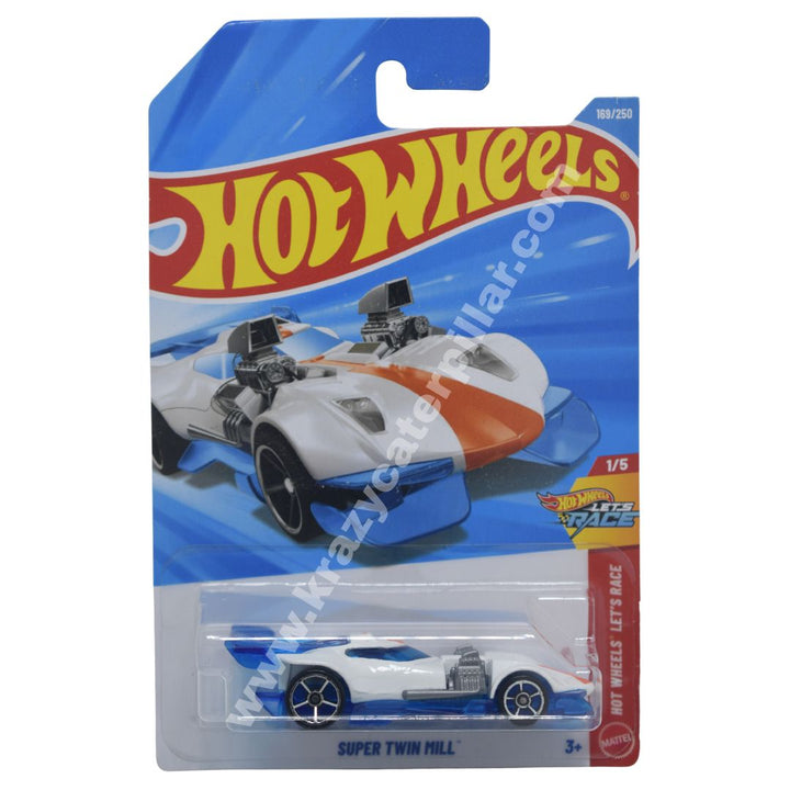 Hot Wheels Super Twin Mill - White – Krazy Caterpillar