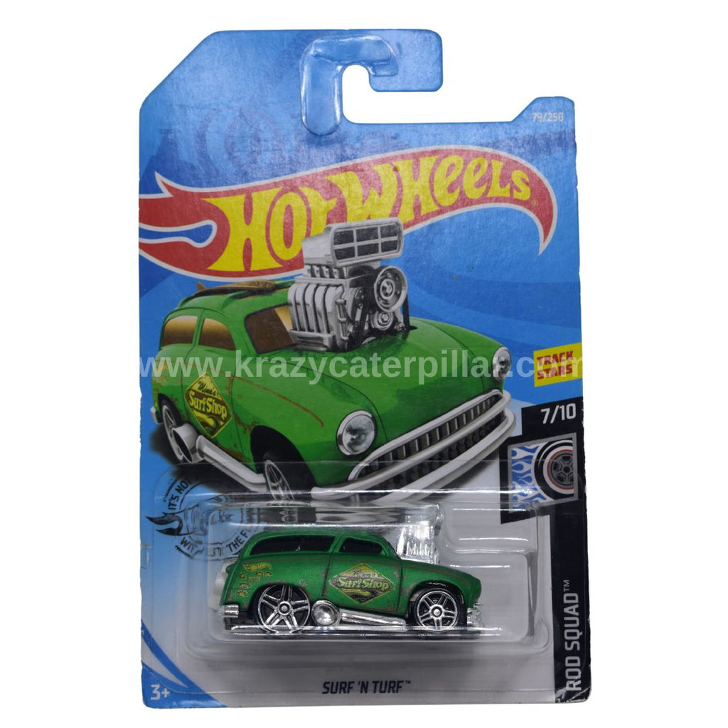 Hot Wheels Surf 'N Turf Green