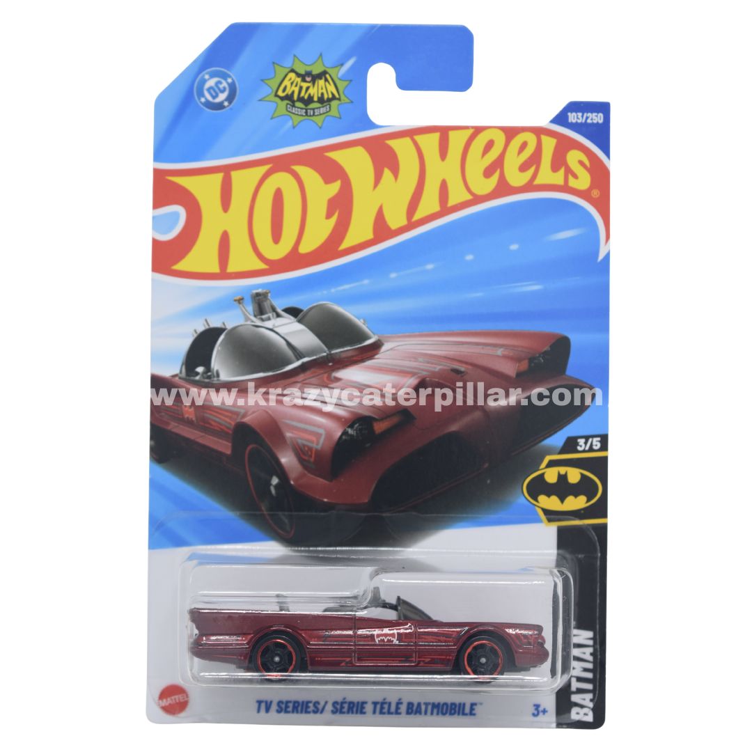 Hot Wheels TV Series Batmobile - Red