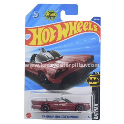 Hot Wheels TV Series Batmobile - Red
